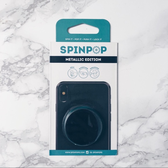 Spinpop Accessories - Black “Pop Socket”